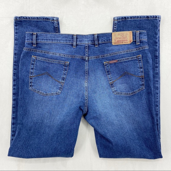 CARRERA Jeans Regular Fit Straight Leg 700 Elastic Jeans Denim - Picture 2 of 7